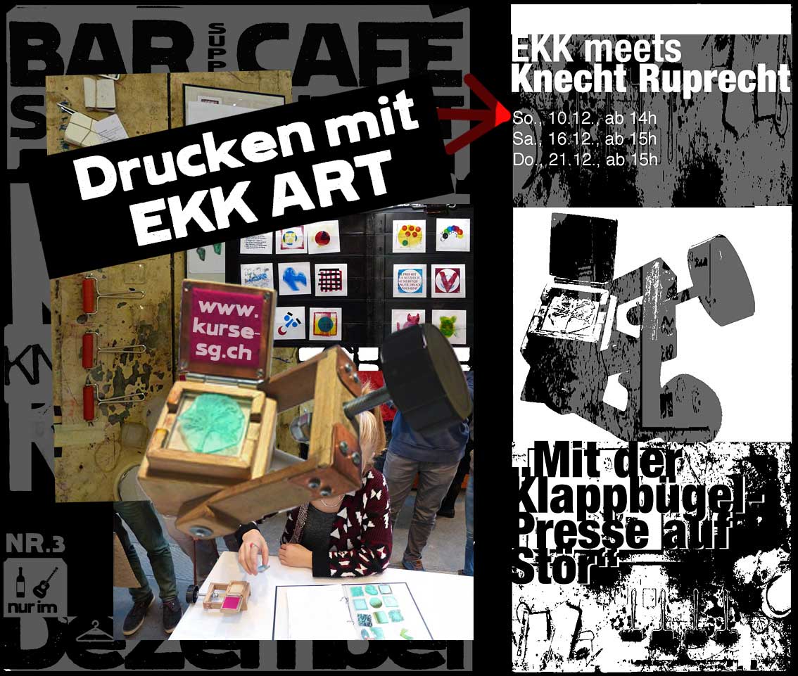 Kinderkino um 15:00 & Drucken mit EKK ART ab 14:00 Kinderkino & Drucken mit EKK ART